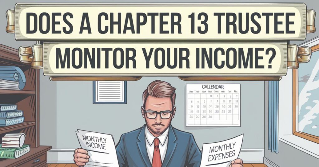 Does a Chapter 13 Trustee Monitor Your Income